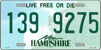 NH license plate 1399275
