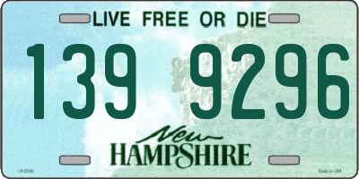 NH license plate 1399296