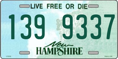 NH license plate 1399337