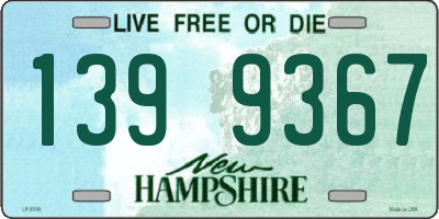 NH license plate 1399367