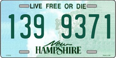 NH license plate 1399371
