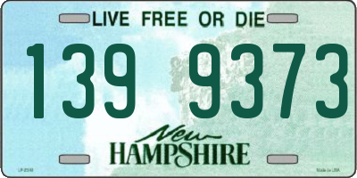 NH license plate 1399373