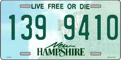 NH license plate 1399410