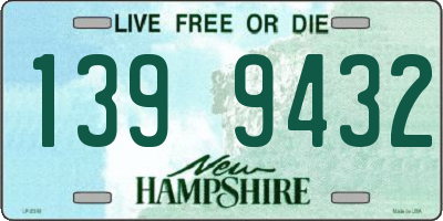 NH license plate 1399432