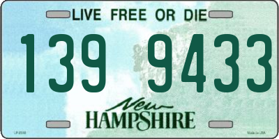 NH license plate 1399433
