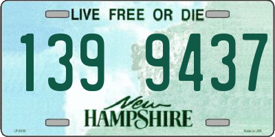 NH license plate 1399437