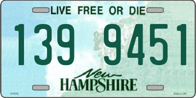 NH license plate 1399451