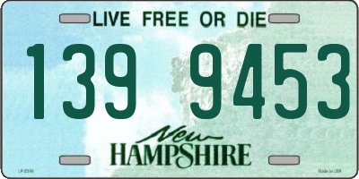 NH license plate 1399453