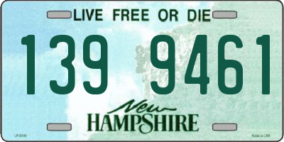NH license plate 1399461