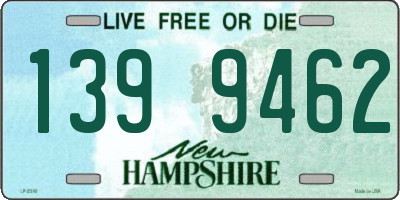 NH license plate 1399462