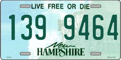 NH license plate 1399464