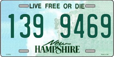 NH license plate 1399469