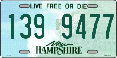 NH license plate 1399477