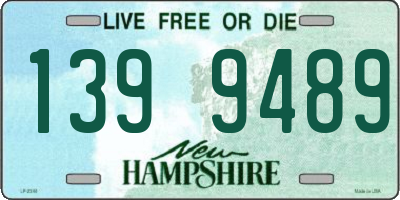 NH license plate 1399489
