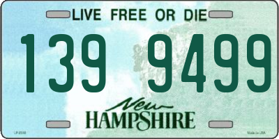 NH license plate 1399499