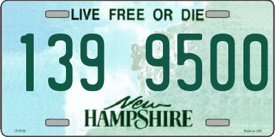 NH license plate 1399500