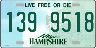 NH license plate 1399518