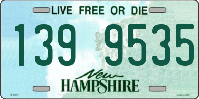 NH license plate 1399535
