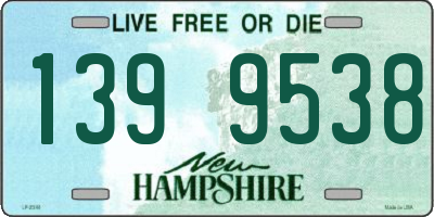NH license plate 1399538