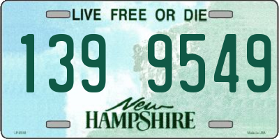NH license plate 1399549