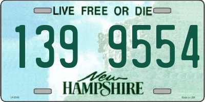 NH license plate 1399554