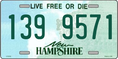 NH license plate 1399571
