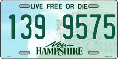NH license plate 1399575