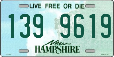 NH license plate 1399619