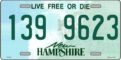 NH license plate 1399623