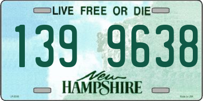 NH license plate 1399638