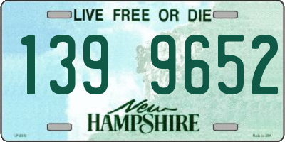 NH license plate 1399652