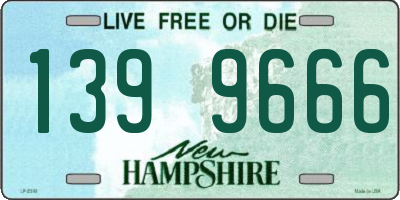 NH license plate 1399666