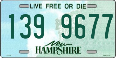 NH license plate 1399677