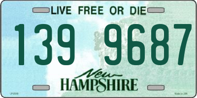 NH license plate 1399687