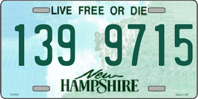 NH license plate 1399715