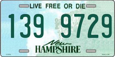 NH license plate 1399729