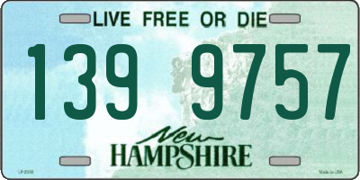NH license plate 1399757