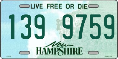 NH license plate 1399759