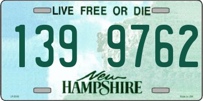 NH license plate 1399762