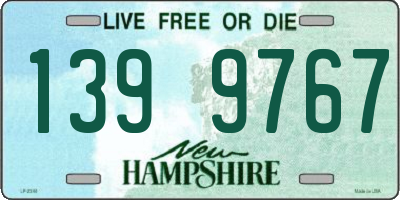 NH license plate 1399767