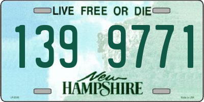 NH license plate 1399771
