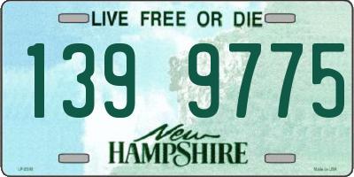 NH license plate 1399775