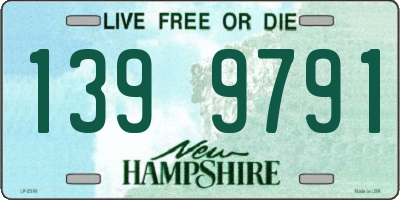 NH license plate 1399791