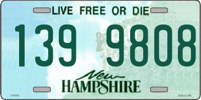NH license plate 1399808