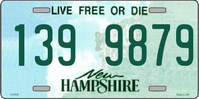 NH license plate 1399879