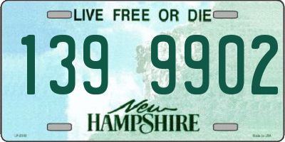 NH license plate 1399902
