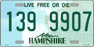 NH license plate 1399907
