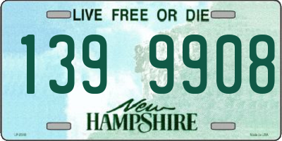 NH license plate 1399908