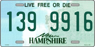 NH license plate 1399916