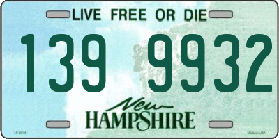 NH license plate 1399932